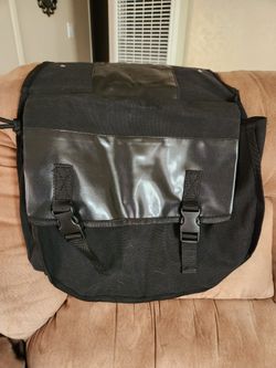Black Canvas Saddlebags *NEW*