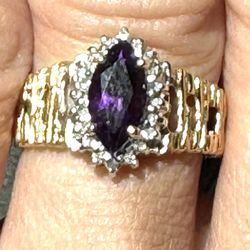 Ring Amethyst Stunning 