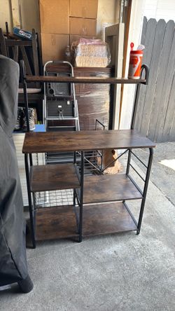 Kitchen Microwave Oven Oranizer Shelves