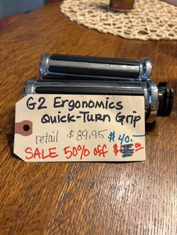 G2 Ergonomics Quick-turn Grips