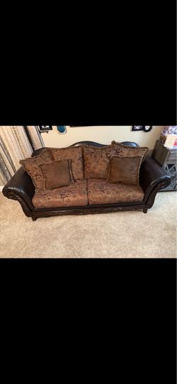 Couch and loveseat