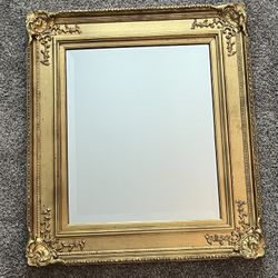Vintage Large Gold Mirror