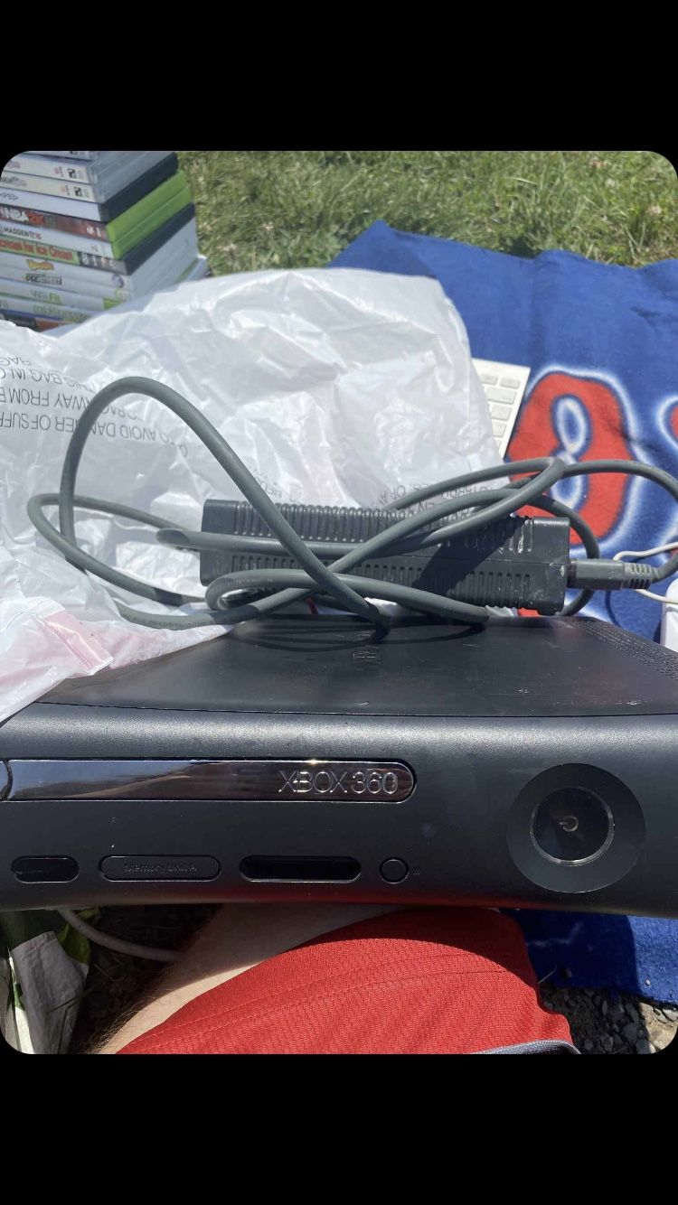 Xbox 360 With Power Plug