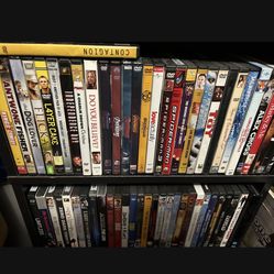 Over 100 Dvd And Blu-ray’s Most Like New 1  Dollar Each Need Gone Over 100  All Together Some Movies Have Been Sold 1 Dollar Each No List 