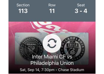 Inter Miami CF vs Philadelphia Union 