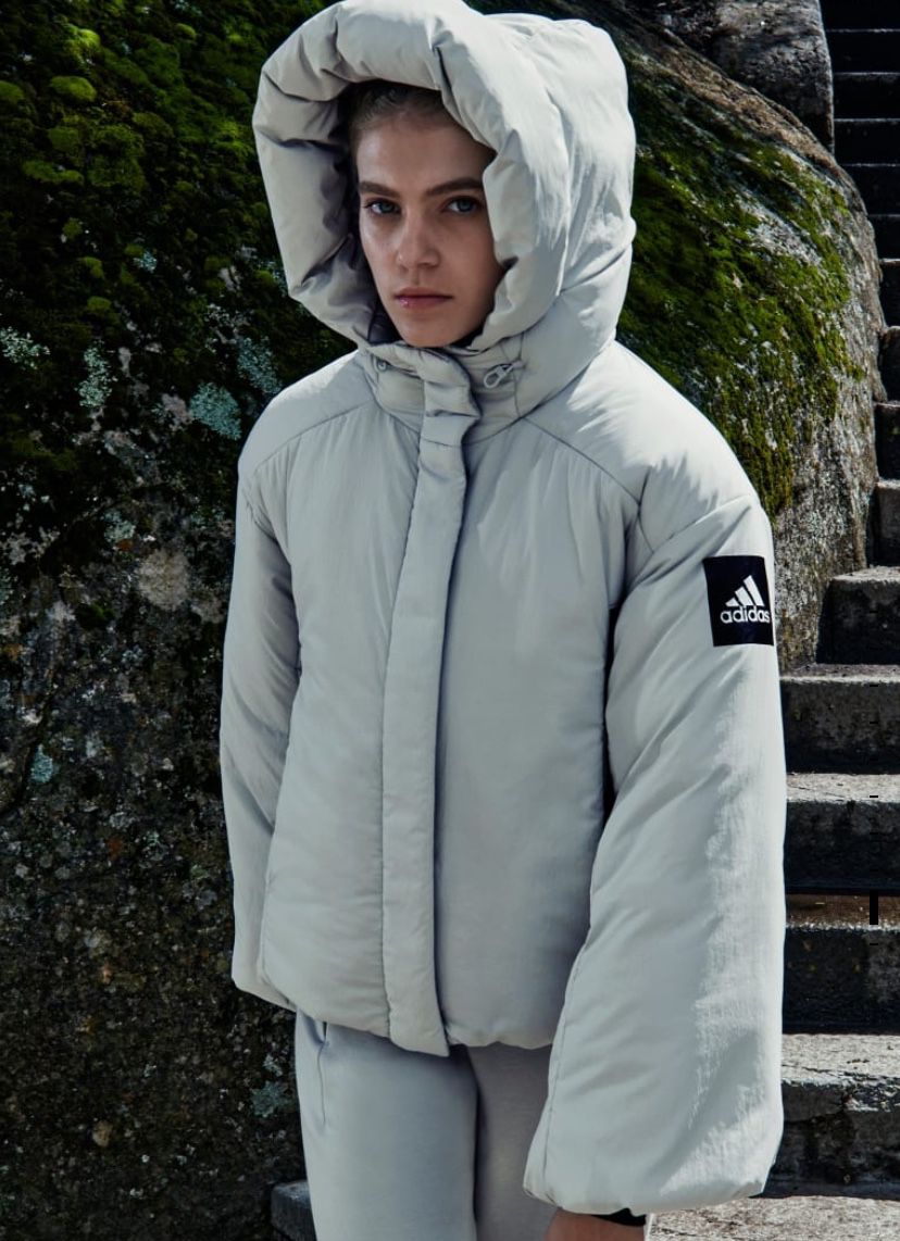 Adidas MYSHELTER COLD.RDY Women’s Jacket Size XL Wonder Silver