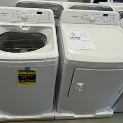 New Washer & Dryer
