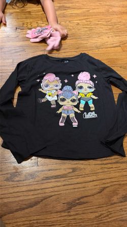 Black long sleeve LOL tshirt