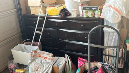 Large solid wood dresser
