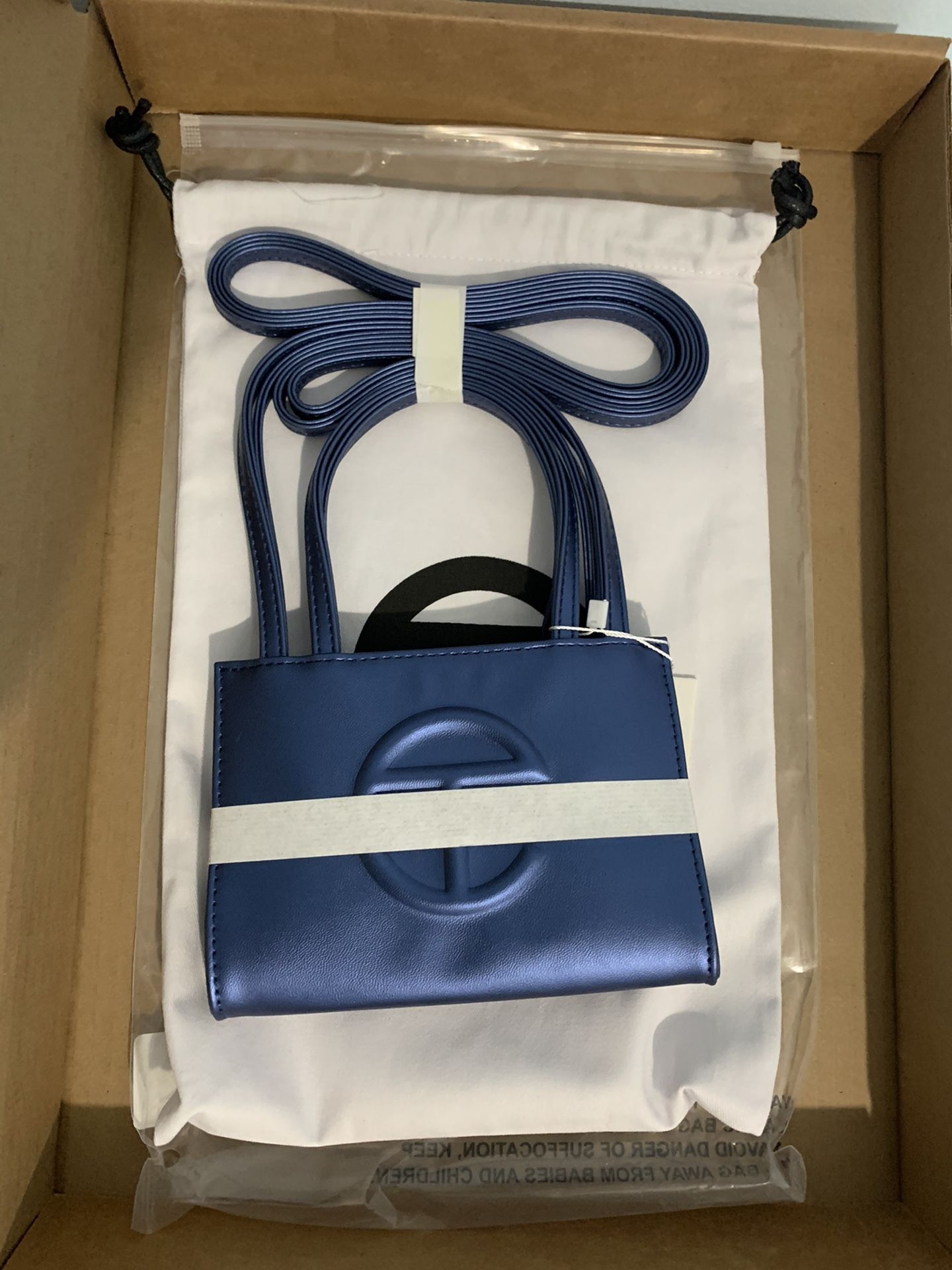 Small Shopping Bag - Cobalt