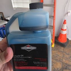 2 Cycle Oil Used Only Once 