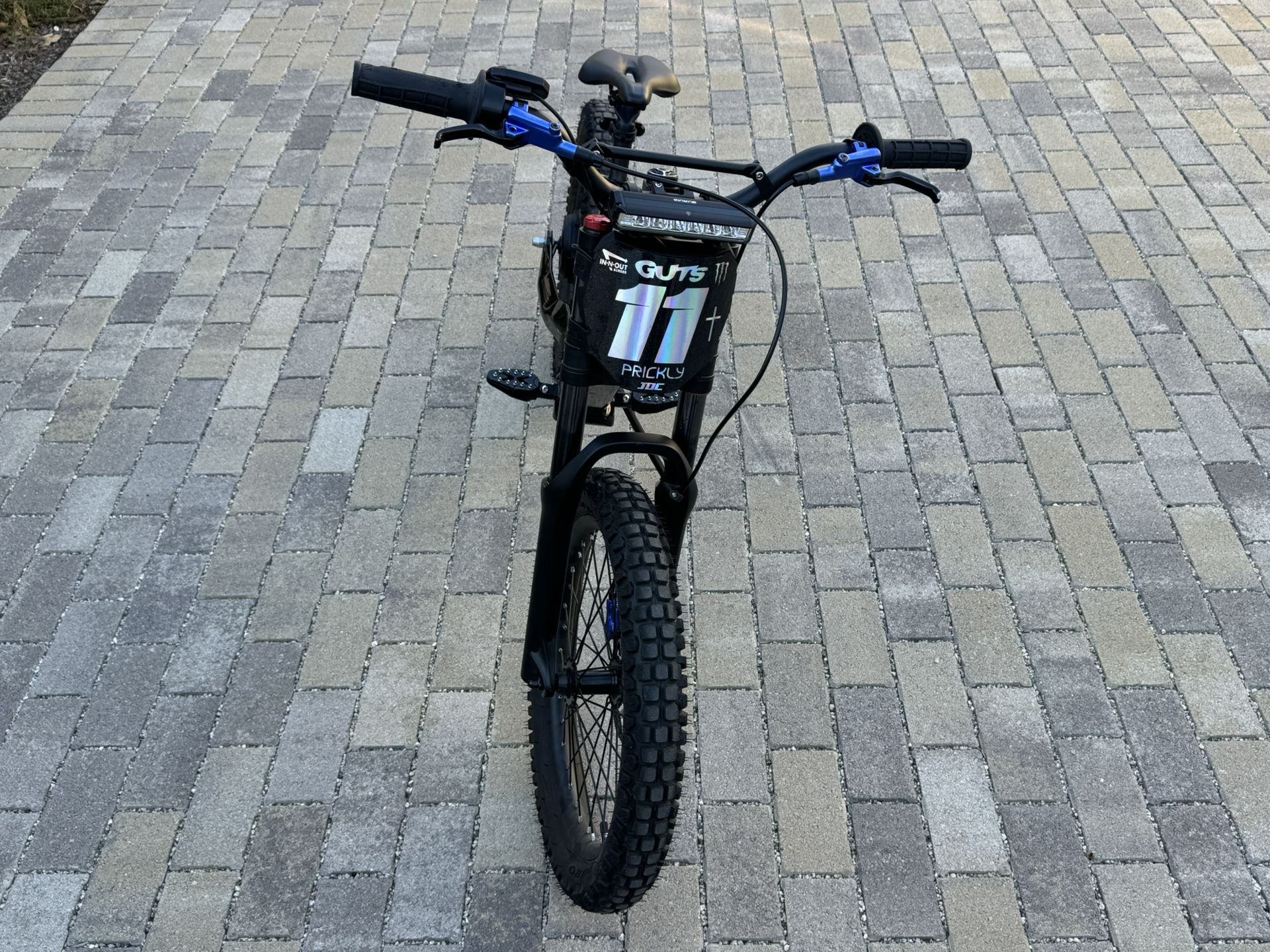 Voltaic Flying Fox Electric Dirt Bike 20” 48V with custom wrap and extra battery