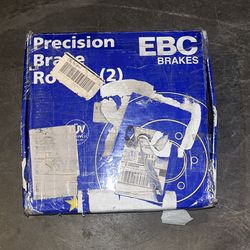 EBC Brakes S5KR1273 Rear S5 Yellowstuff Brake Pad Set & GD Brake Rotars 2 Wheels