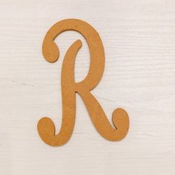 Wooden Letter R - Home Decor, Monogram, Letters