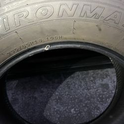 235/65/18 One Used Iron Man Tire Great Tread
