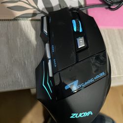 Gaming Mouse With RGB And Side Buttons
