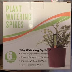 Plant watering spikes