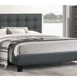 Queen Bed Frame With Mattress. Brand New!