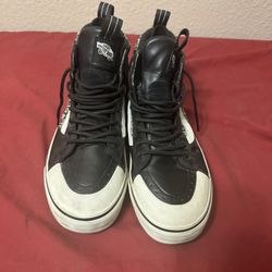 Vans Sk8-Hi MTE 2 Winterized Hiking Outdoor Black White Floral Men 9.5