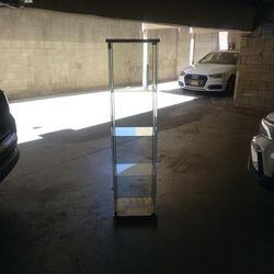 Glass Curio Cabinet/Display Hutch-Shelf