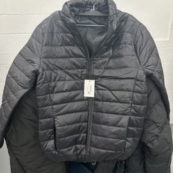 Woman’s Black Puffer Jacket