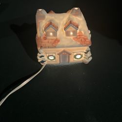 Christmas Light Up Village Plugs In