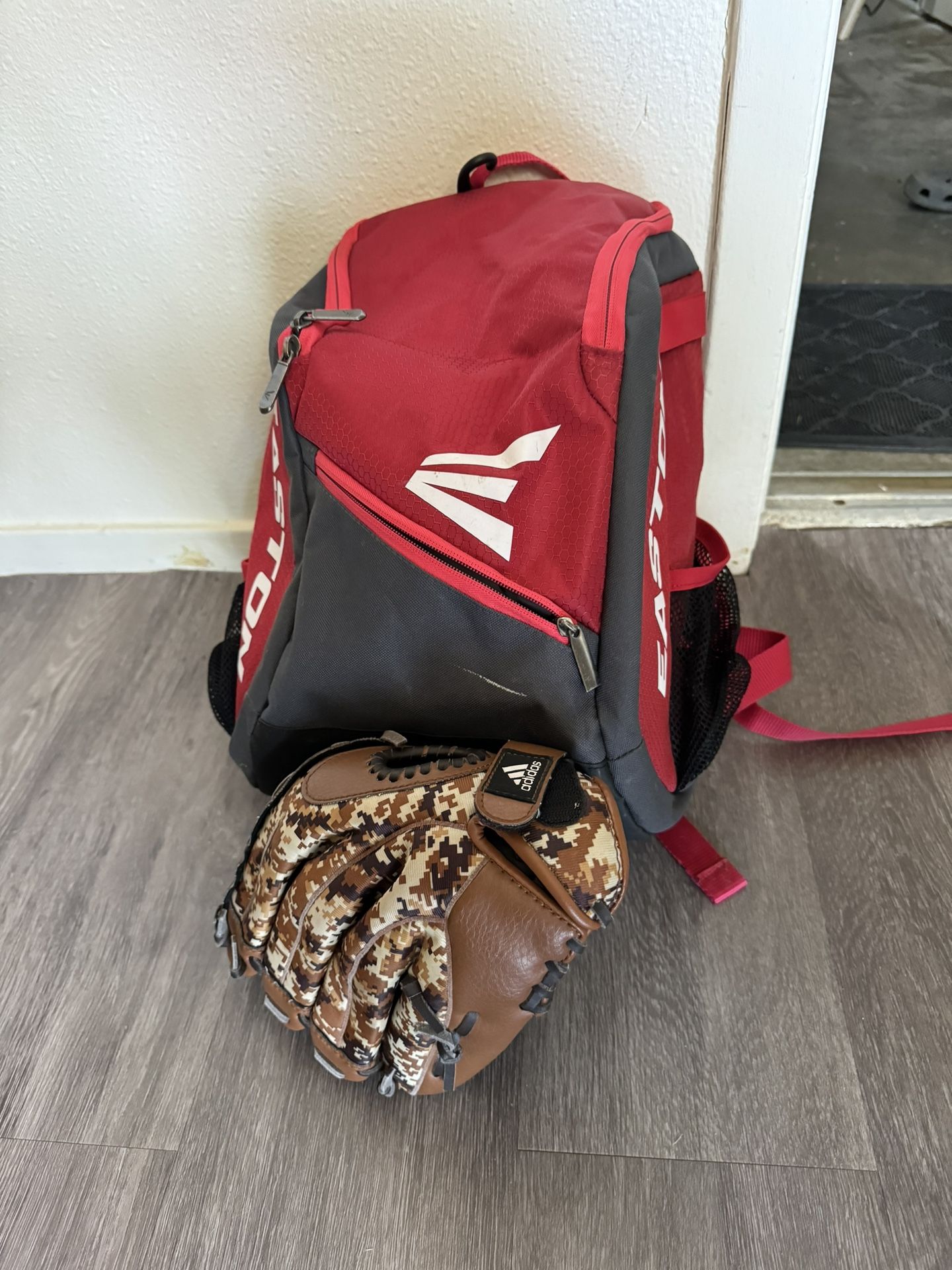 Little League Baseball Bag And Glove