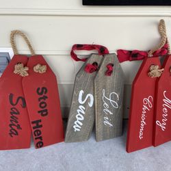 Christmas Door Tags 
