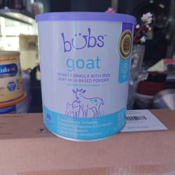 Opened Bubs Goat Formula