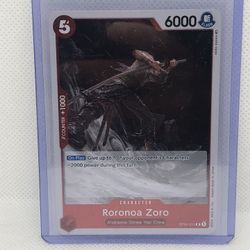 Roronoa Zoro - OP04-015 - NM - One Piece TCG Kingdom Of Intrigue