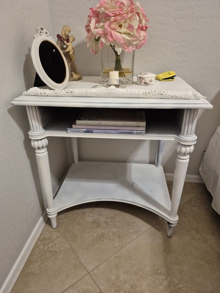 Solid Wood Accent Table