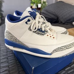 Jordan 3 "Wizards" Size 11.5