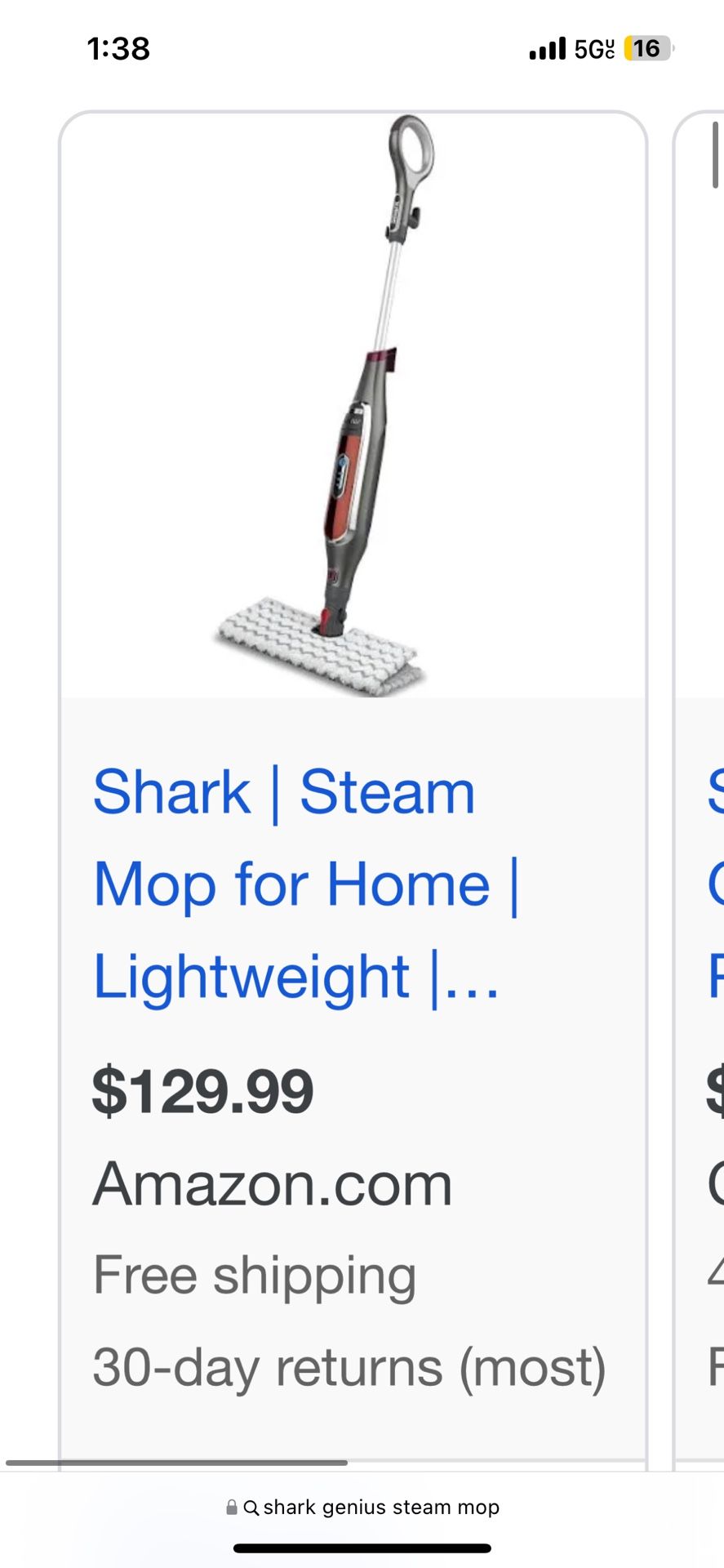 Shark Genius Steam Mop