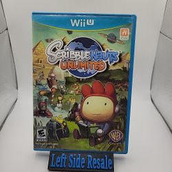 Scribblenauts Unlimited ( Nintendo Wii U, 2012 ) - CIB -