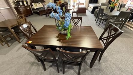 7 PC DINING TABLE