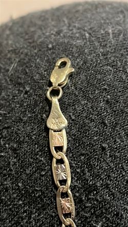 10k bracelet broken end but the clip still works