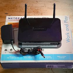 Netgear N300 ADSL2+ Modem WiFi Router DGN2200