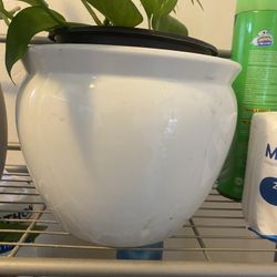 Clay Ceramic Plant Pot 1’x1’ New