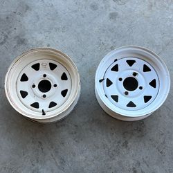 12” Trailer Rims 4 Lug