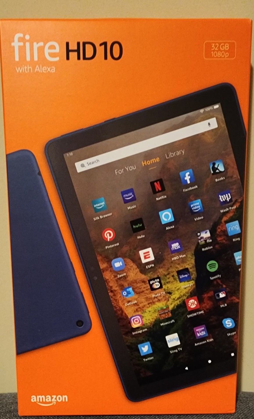 Amazon - Fire HD 10 (2022) 10" HD tablet with Wi-Fi 32 GB

