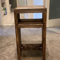 Custom Reclaimed Wood Night Stand 