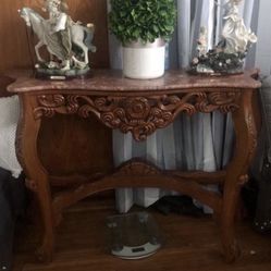 Marble Entrance/console table