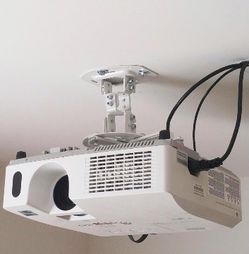New in box $5 VIVO Universal Adjustable Ceiling Projector Mount Tilt Arm Bracket 360 Rotation (Mount Only)