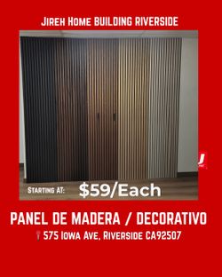 PANEL DE MADERA DECORATIVO