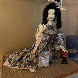 Antique Japanese ningyō