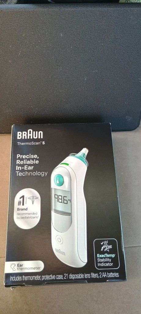 Braun IRT6020 Thermoscan 5 Digital Ear Thermometer