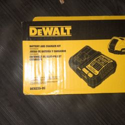 DeWalt Battery And Charger Kit 