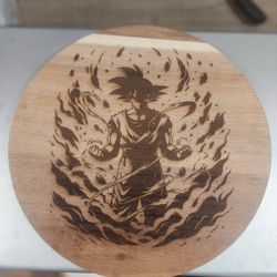 Dragon Ball Wood Engraving 