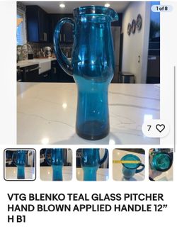 Blenko lot! VTG handblown glass art
