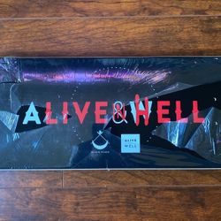  SKATEBOARD  DECK By BLACK SCALE 8.50 ALIVE IN HELL $50